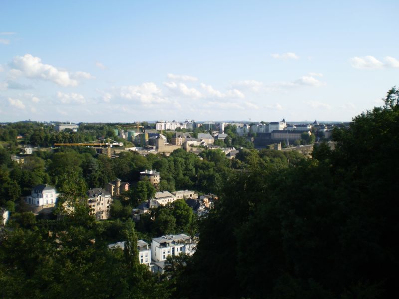 Luksemburg, panorama miasta